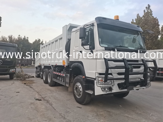 SINOTRUK HOWO 400HP camion di scarico per la costruzione A7 lampada di avvertimento del paraurti militare