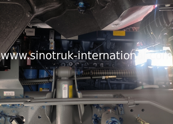 Sinotruk Howo Dump Truck Tx 400Hp Euro 2 8 × 4 Lhd 12 Ruote Rosso