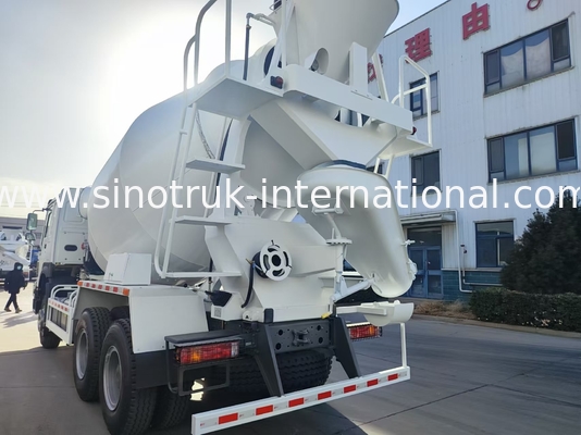 12 metri cubi Volumetric Concrete Mixer Truck 380 cavalli 3 Asse