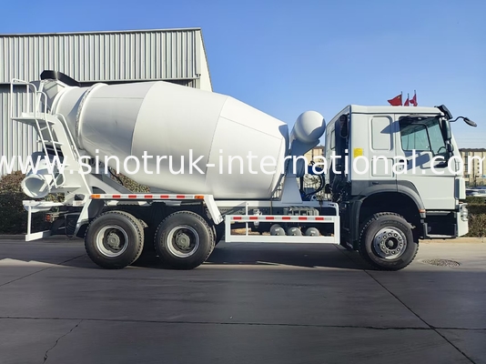 12 metri cubi Volumetric Concrete Mixer Truck 380 cavalli 3 Asse