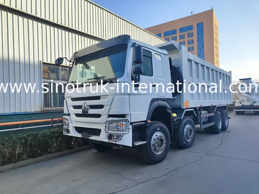 Grandi capacità 27 metri cubi 4 assi camion di scarico 400 cavalli per un funzionamento efficiente