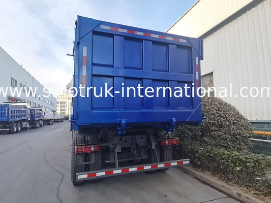 SINOTRUK HOHAN NEW HOWO 30 - 40 tonnellate RHD 10 ruote Tarpaulin per la costruzione Blu Alta efficienza sollevamento e scarico