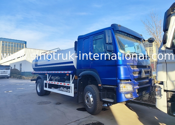 SINOTRUK HOWO 4x2 300 CV Chassis blu con carrozzeria serbatoio dell'acqua 10m3