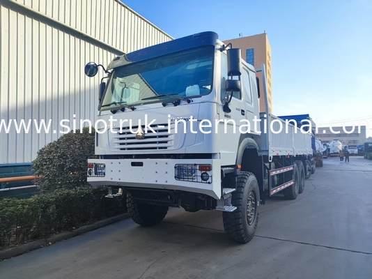 Scatenate la potenza e la versatilità di tutti Conquistare bianco HOWO 6x6 400HP Off - Road Cargo Truck