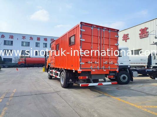Potenza versatile: scopri la durata superiore e il design conveniente di HOWO 4x2 Van Truck