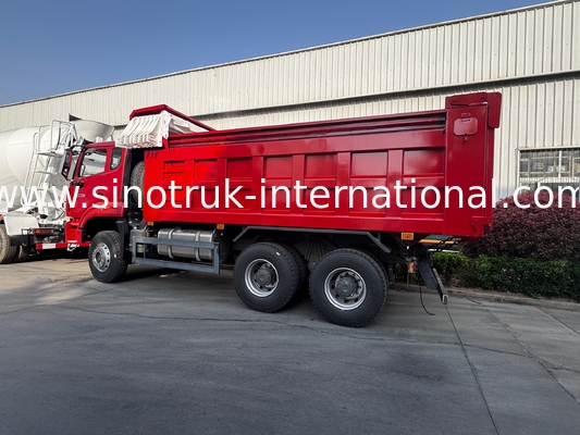 SINOTRUK HOHAN Nuovo Howo 6X4 RHD 10 Ruote Con Tarpaulin Rinforzato Dura Porta Posteriore Efficiente Trasporto