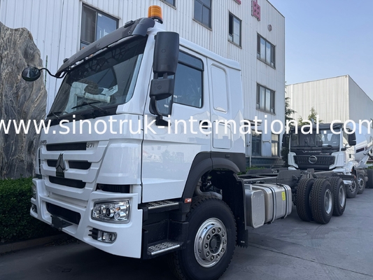 SINOTRUK HOWO Camione Chassis SINOTRUK Motore 371HP 6 × 4 RHD Con Luce di Avvertimento Utilizzato in Camionino Cargo Camionino Acquario