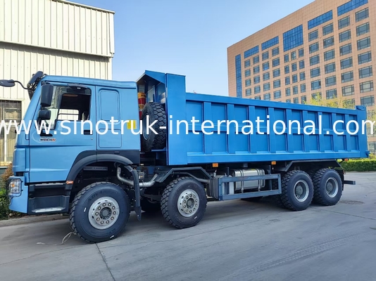 Affascinante Blue HOWO 8×4 380HP 26.91CBM Dump Truck dove la potenza incontra la precisione in ogni carico!