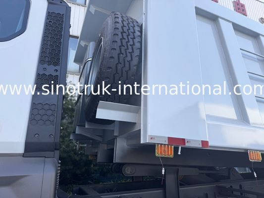 SINOTRUK HOHAN HOWO 380HP LHD Tipper Dump Truck 6X4 Box di carico a disegno