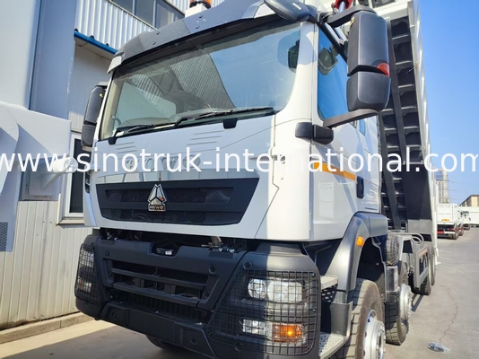 26.91CBM Potente HOWO TX 8x4 Tipper Dump Truck Con 12.00R20 Ruota