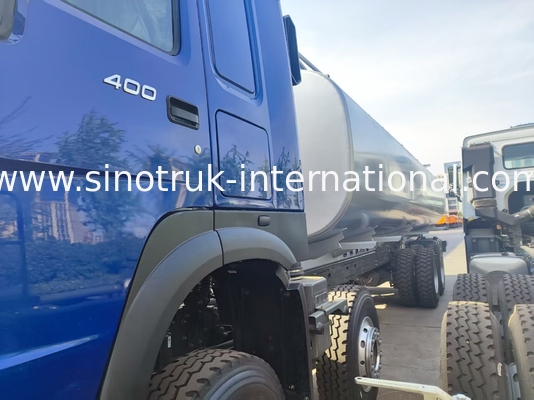 Camion a combustibile LHD da 8*4 400 CV 40CBM sistema a doppia cisterna per la distribuzione a lunga distanza