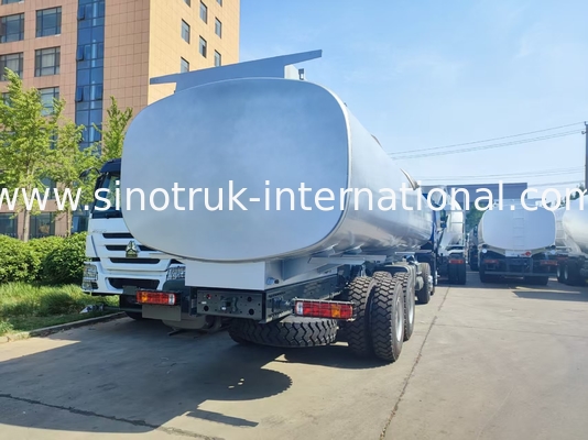 Camion a combustibile LHD da 8*4 400 CV 40CBM sistema a doppia cisterna per la distribuzione a lunga distanza