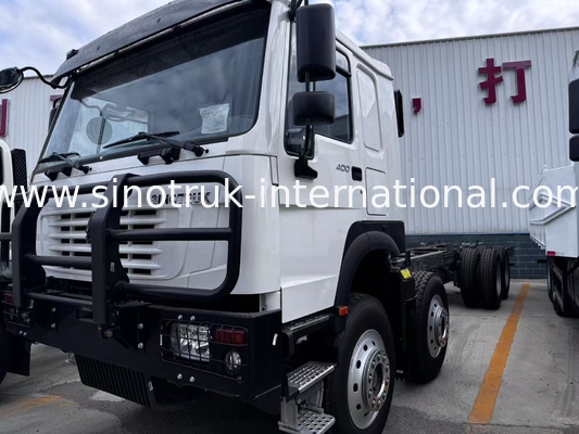 Autocarro Sinotruk HOWO 8X4 400 CV 12 Ruote Cabina Ghost Face