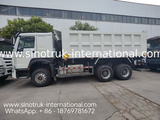 Autocarro ribaltabile HOWO 371HP 6×4 a guida a sinistra, cabina media