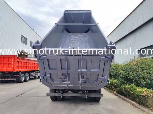 400HP HOWO 8*4 Dump Truck (Black): Featuring U-Shaped Hopper & Ghost-Face Cab