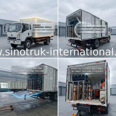 Il × 4 RHD del camion 10Wheels 400Hp 6 del carico di Sinotruk Howo ha personalizzato per la logistica