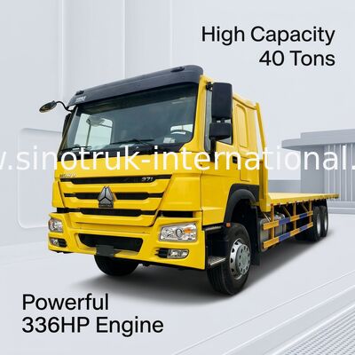 Camion del carico del letto piano di ZZ1257N4641W 336HP SINOTRUK