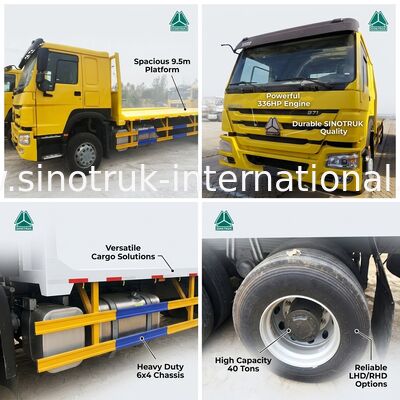Camion del carico di HOWO ZZ1257N5847W 6X4 WD615.69