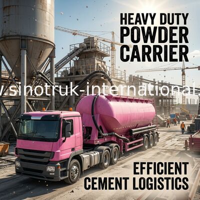 Camion 371HP 8X4 RHD 36-45CBM ZZ1317N4667W del cemento alla rinfusa di SINOTRUK HOWO