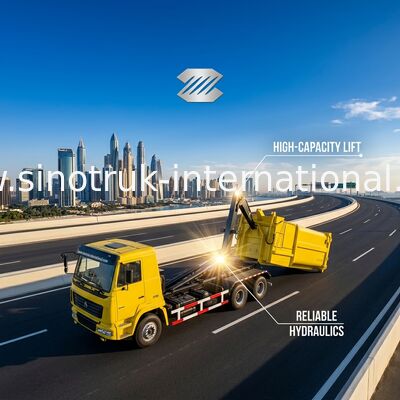 Veicoli radioattivi non industriali di smaltimento dei rifiuti del camion della raccolta dei rifiuti