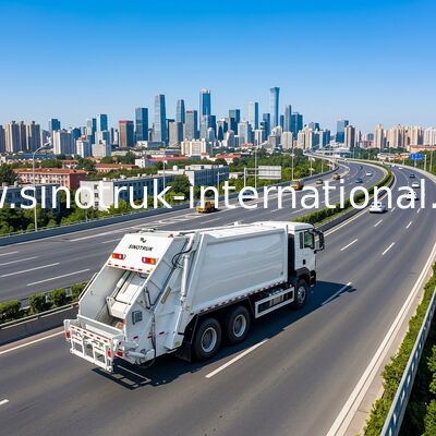 Sinotruk HOWO-TX 371HP 6X4 Drive Camion Compattatore Rifiuti con Capacità 20CBM per una Gestione Efficiente dei Rifiuti