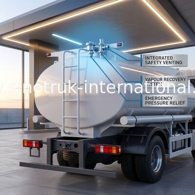 HOWO 25CBM 6*4 Cisterna di petrolio 380 CV Potenza di cavalli
