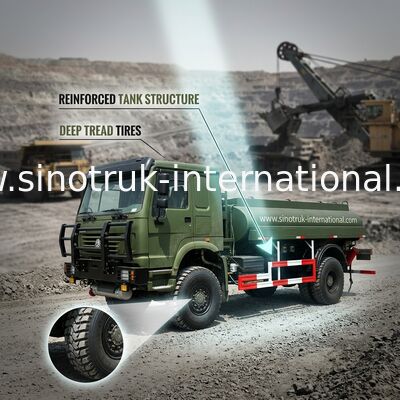 La benzina che trasporta lo SGS dei camion cisterna 4X4 LHD dell'autocisterna/petrolio dell'olio ha approvato