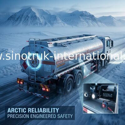 Autocisterna stabile SINOTRUK HOWO 30 - 40 CBM dell'olio per il trasporto 8X4 RHD dell'olio