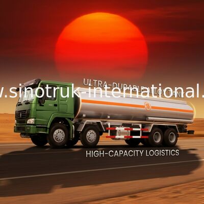 Euro dell'autocisterna 8X4 LHD dell'olio lubrificante 2 336 camion cisterna del petrolio di HP