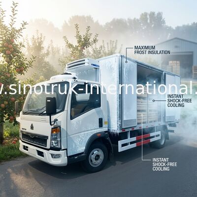 Camion refrigerato alto isolamento con Polymer Composites Van Board