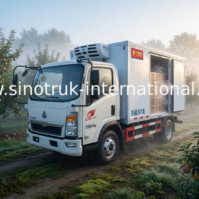 Euro 2 camion refrigerato 5 tonnellate per gli alimenti congelati che trasportano grado di XL-300 -18