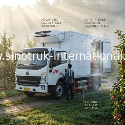 La struttura a sandwich 4×2 ha refrigerato la buona prestazione dell'isolamento termico del camion