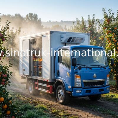 La stabilità ad alta temperatura 20CBM ha refrigerato gli alimenti congelati For di Van Truck