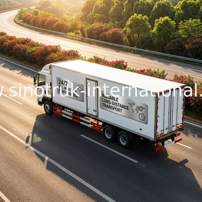 Gli alimenti congelati refrigerati trasportano la carne vaccino dei veicoli/il camion su autocarro dell'alimento refrigerato latte