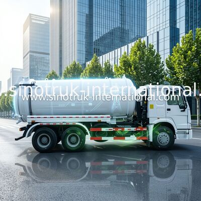 Camion resistente 6X4 Euro2 290HP, iso delle acque luride di vuoto di grande capacità