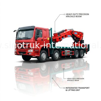 Gru montata camion idraulico 25 tonnellate di XCMG, gru idraulica dell'asta dell'articolazione