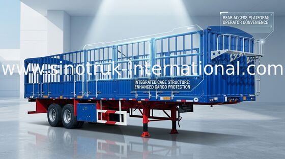 Tonnellate commerciali del camion del rimorchio dei semi del camion di Dropside e del rimorchio 3X16