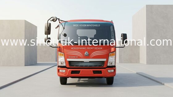 Dell'alto grado di interasse Van Box Truck dell'interno 12 tonnellate 3600 per la consegna di frutti