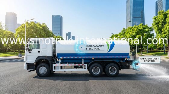 SINOTRUK HOWO Cisterna ad acqua con spruzzatore 10-25CBM 6 X 4 Euro 2 400 CV