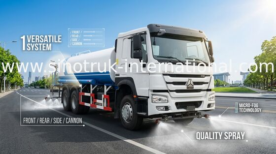 Innaffi la spruzzatura dell'autocisterna SINOTRUK HOWO LHD 6X4 18CBM per la spruzzatura dell'antiparassitario