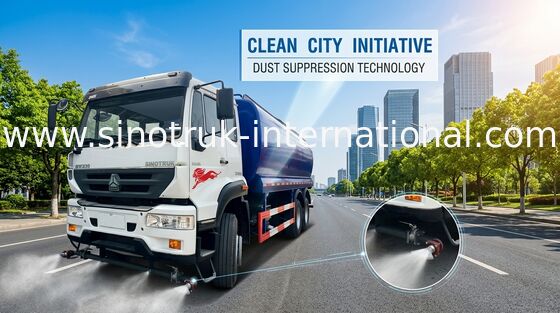 Camion di serbatoio di acqua ad alta pressione con controllo pneumatico/sistema di controllo manuale