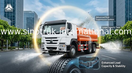 Sinotruk Howo Lhd 6x4 che spruzza camion 371hp