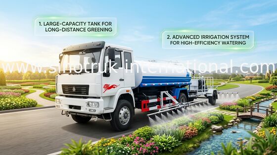 Camion di serbatoio di acqua ZZ3161M4311, limite di emissione dell'euro 2 un'autocisterna da 5000 galloni