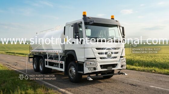4650 1350 mm di passo camion serbatoio idrico con VGD95 prestazioni dell'asse anteriore e capacità
