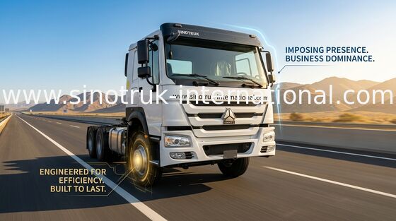 I veicoli industriali del carico di SINOTRUK HOWO Dropside trasportano i telai su autocarro LHD 6X4 371HP