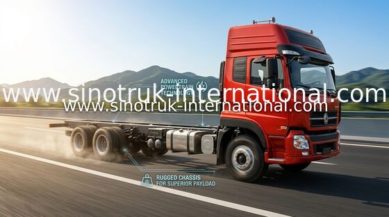 Camion del carico di SINOTRUK HOWO, Van Truck 25 tonnellate di 6X2 LHD Euro2 290HP per la logistica
