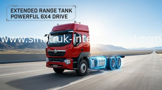 Il grande camion 31Tons 12 del carico spinge LHD Euro2 336HP per l'industria di logistica