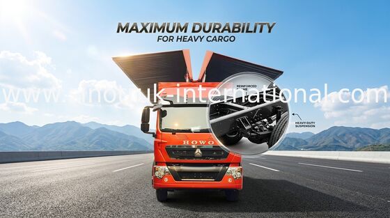 veicoli industriali di capacità di carico del carico di 8X4 LHD Wing Van Cargo Truck grandi