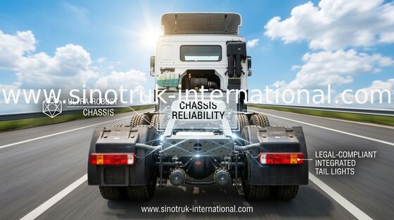Camion del trattore di tonnellata SINOTRUK della cabina HW76 60 dell'euro 2