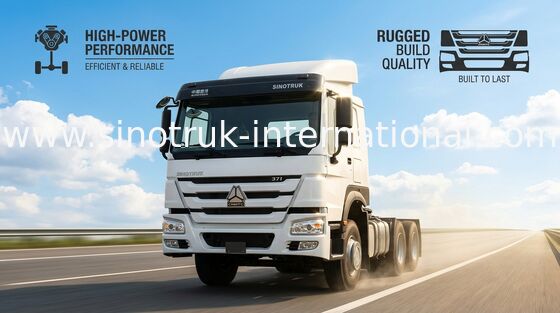 Il camion RHD 10 del trattore di HOWO 6X4 spinge 371 HP ZZ4257S3241W